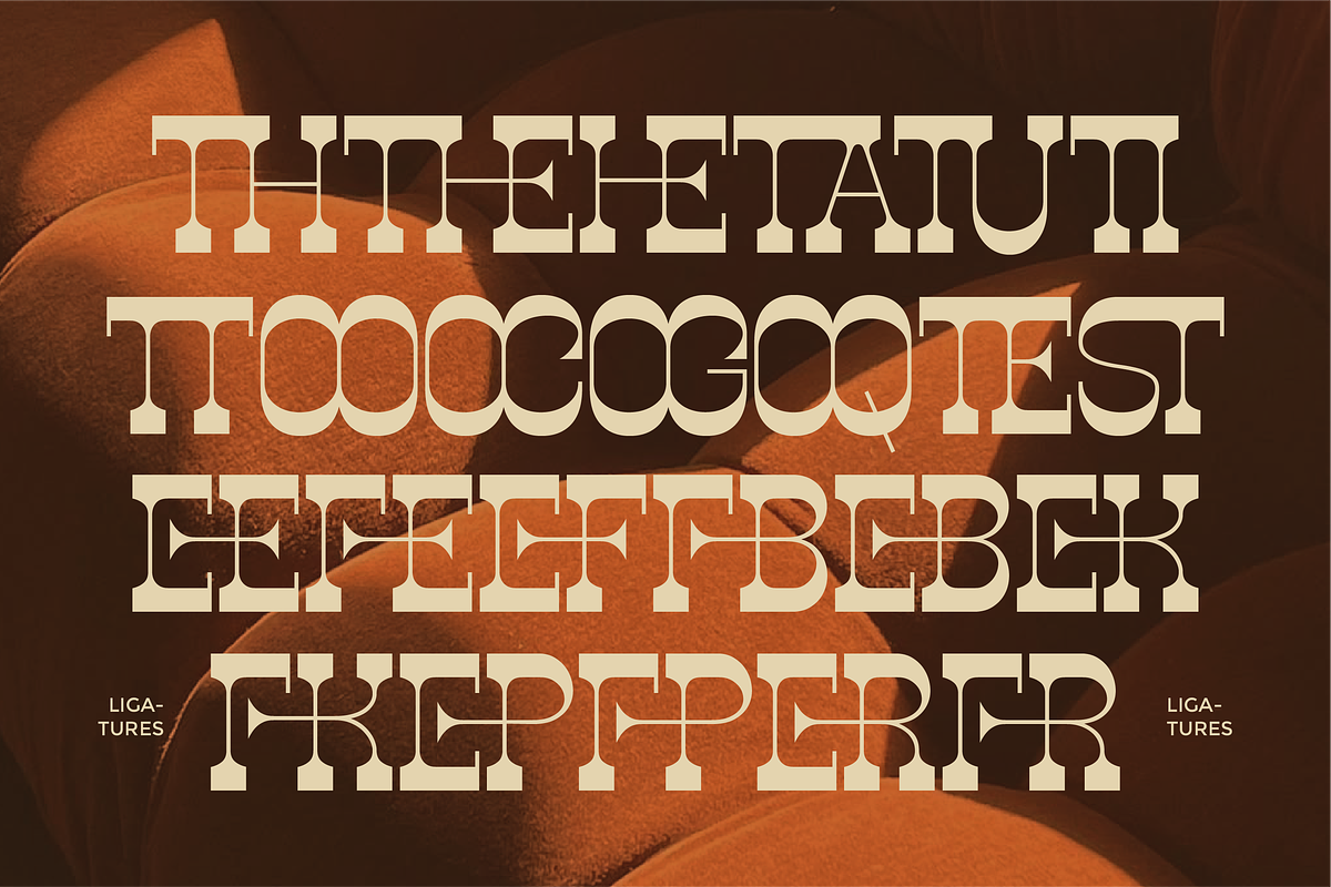 Srocx - Unique Display Font, a Serif Font by Flawless And Co (Photo 10 of 10)