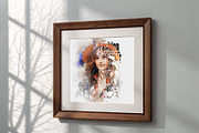 Typography Portrait Artistic Effect, an Action Add-On by MRI STUDIO (Thumbnail 7 of 28)