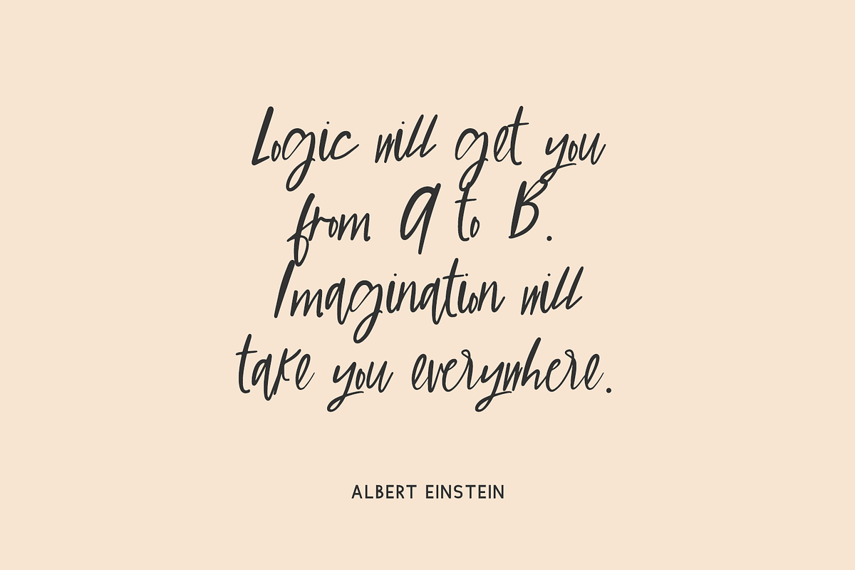 Figmented Script, a Script Font by Beck McCormick (Photo 2 of 10)