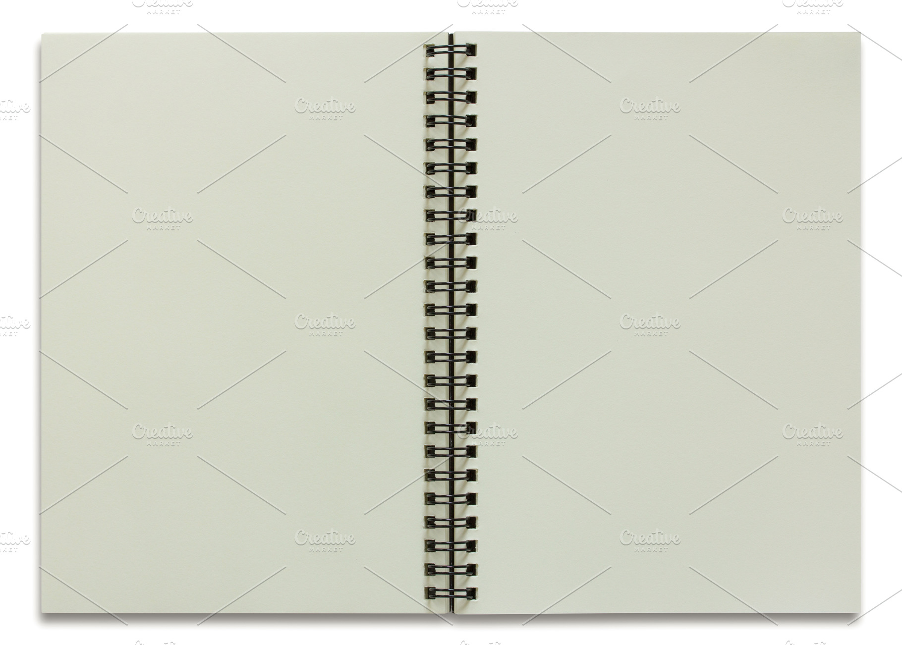 Open spiral notebook stock photo containing book and notebook, a School & Education Photo by aopsan