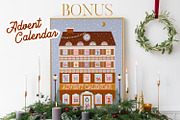 Snowy Village Christmas Collection, a Seasonal Illustration by Mio Buono (Thumbnail 17 of 19)