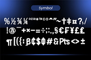 Gladsky - Sans Serif Display Font, a Sans Serif Font by Rishsketch (Thumbnail 14 of 15)
