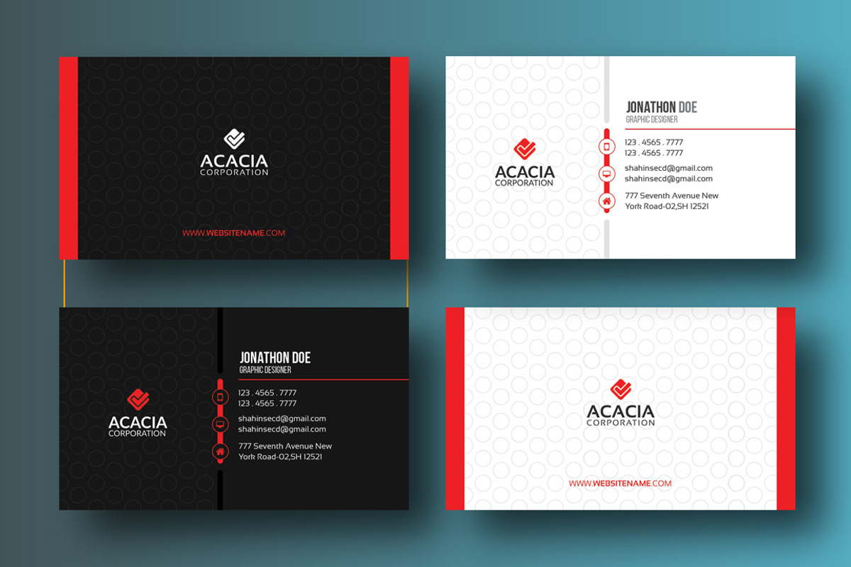 200 BUSINESS CARDS(BUNDLE) ONLY $59, a Business Card Template by DesignGhar (Photo 14 of 21)