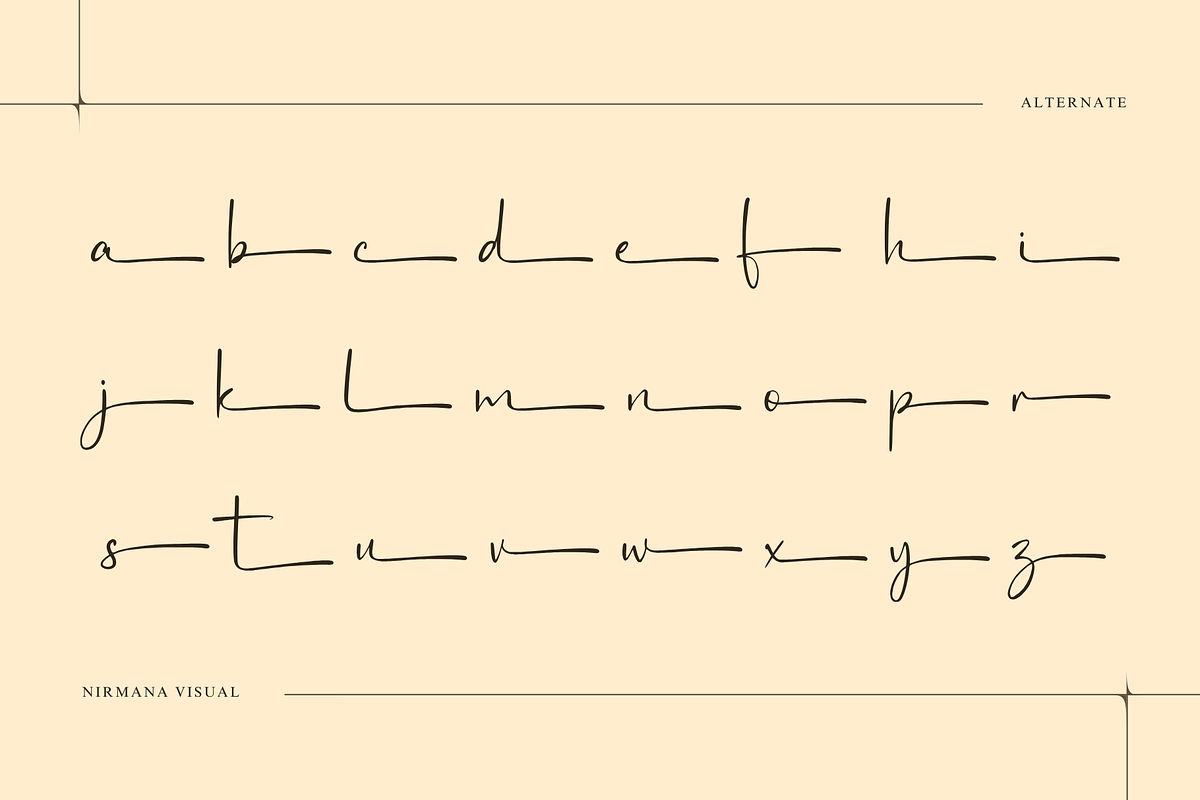Austrisa - Modern Calligraphy, a Script Font by Nirmana Visual (Photo 5 of 12)