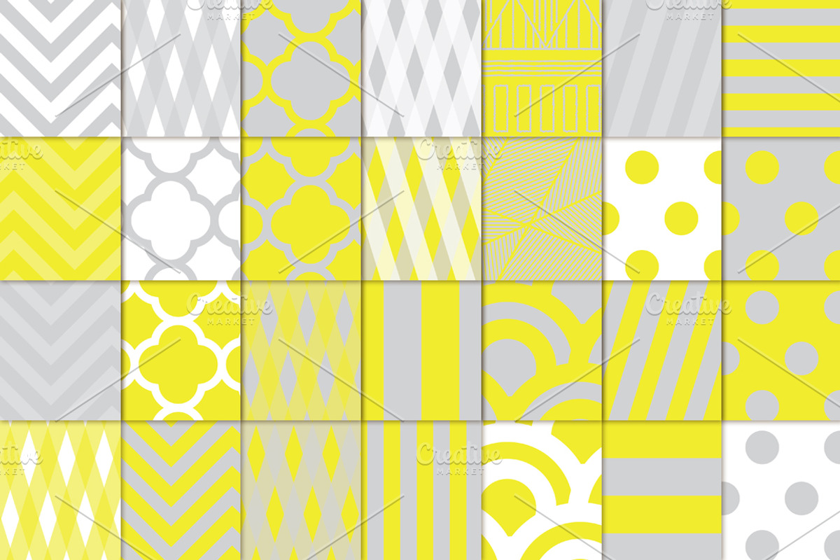 Silver Lemonade 50 Pattern Set preview 2