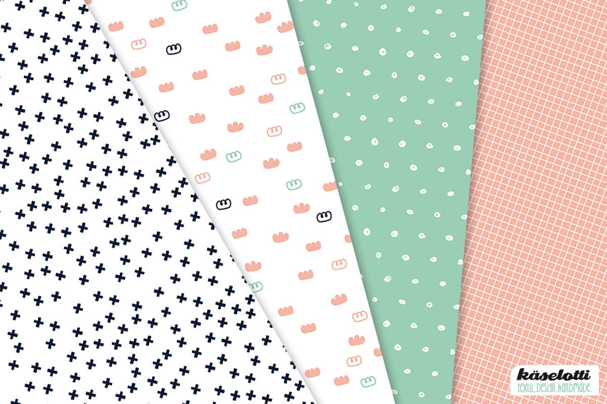Sloth pink Digital Paper and Clipart, a Pattern Graphic by kaeselotti (Photo 4 of 5)