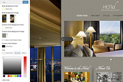 Hot Hotel, a WordPress Template by hot-themes (Thumbnail 2 of 5)