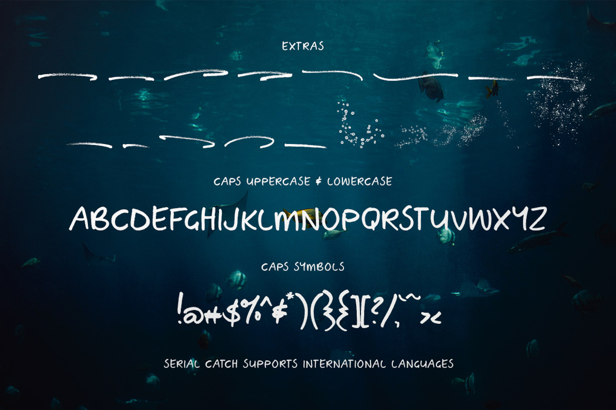 Serial Catch Font, a Script Font by Creativeqube Design (Photo 22 of 22)