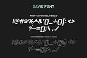 Davie || Powerful Font Family, a Sans Serif Font by Analogous (Thumbnail 14 of 15)