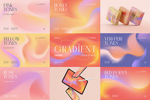 Grainy Gradient Texture Bundle