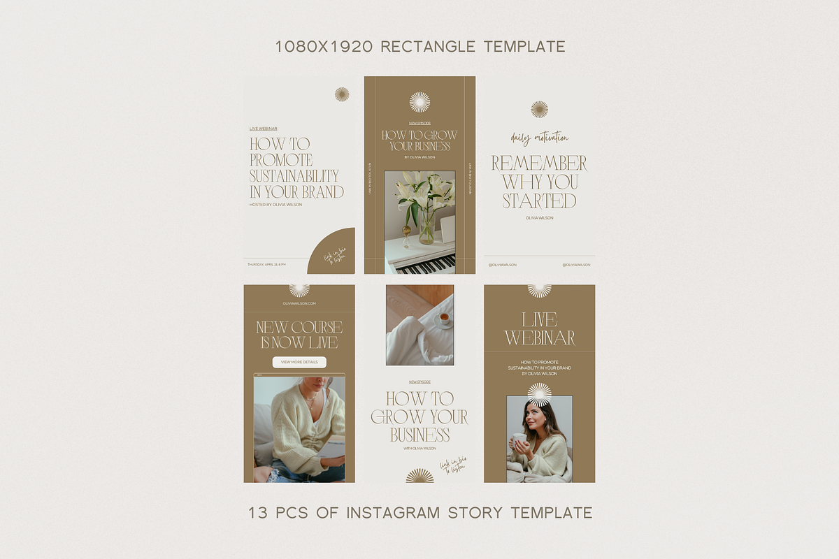 Alexandra | Canva Template Bundle, a Social Media Template by With Faith & Love (Photo 9 of 13)