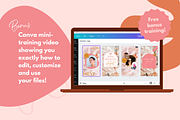 Boho Canva Instagram Story Templates, a Social Media Template by Kurly Creative (Thumbnail 9 of 11)