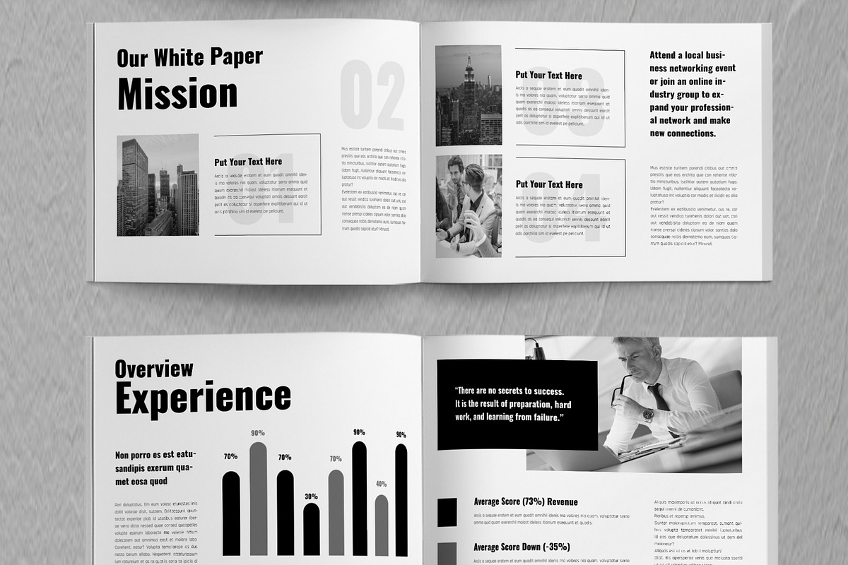White Paper Layout, a Brochure Template by ContestDesign (Photo 5 of 5)