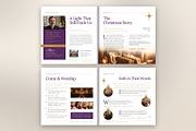 Christmas Church Magazine Template, a Brochure Template by BrandPacks (Thumbnail 3 of 6)