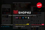 Shop4U - MarketPlace WordPress Theme, a WordPress Template by WPThemeGo (Thumbnail 1 of 3)