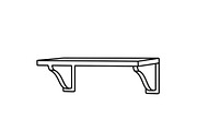Wall Shelf Bracket Vector Bundle, an Illustration by Gaye Art (Thumbnail 27 of 51)
