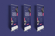 Pixel Techno Roll Up Banner, a Print Template by Esensifiksi.studio (Thumbnail 2 of 2)