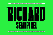 CS Richard Semipixel, a Sans Serif Font by Craft Supply Co. (Thumbnail 1 of 8)