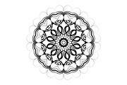 Black and White Mandala Patterns Set, a Decorative Illustration by NJ Himel (Thumbnail 100 of 101)