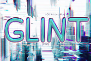 Iridescent Glass 3D Type Alphabet, an Object Graphic by Transfuchsian (Thumbnail 4 of 8)