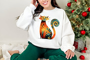 Whimsical Funny Cat Bundle, an Illustration by SinaCreation (Thumbnail 5 of 7)