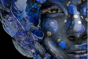 An Avant-Garde Fashion Model wearing, a Beauty & Fashion Photo by ZinetroN
