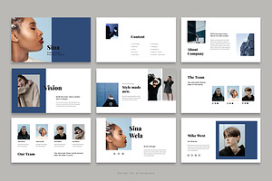 SINA - Keynote Style Template
