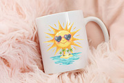 Cute Tropical Summer Clipart, an Illustration by RobertsArt (Thumbnail 3 of 7)