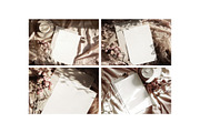 Romantic Vintage Card Mock Up Bundle, a Print Template by Citrus and Cinnamon (Thumbnail 4 of 7)