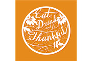 Thanksgiving  templates, a Card Template by Sunshine Art Shop (Thumbnail 2 of 6)
