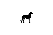 Minimalist Dog Silhouette Logo, a Branding & Logo Template by Luxury Logos (Thumbnail 3 of 4)