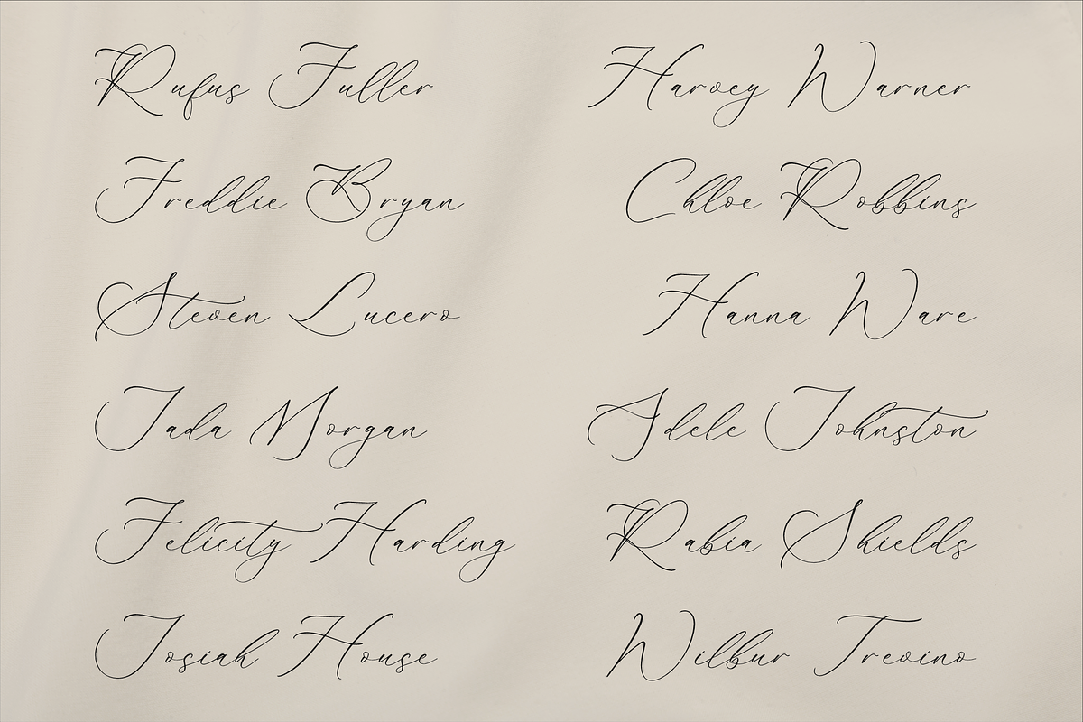 Gladioss Feather Luxury Script Font, a Script Font by Storytype Studio (Photo 10 of 15)