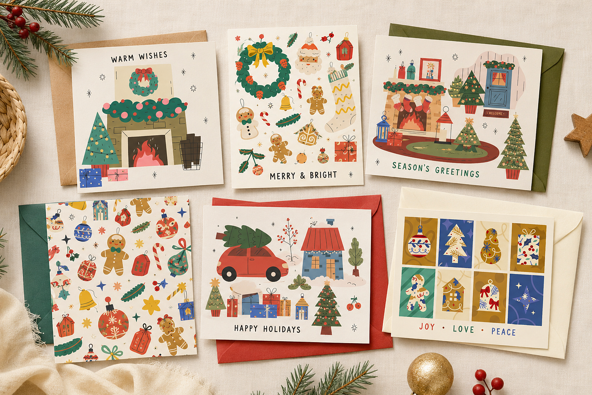 Christmas Decor Clipart, a Seasonal Illustration by Anna Studio (Photo 3 of 13)
