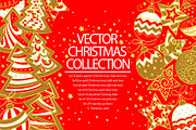 Christmas Vector Mega Bundle, a Seasonal Illustration by Marina.Markizova (Thumbnail 1 of 9)