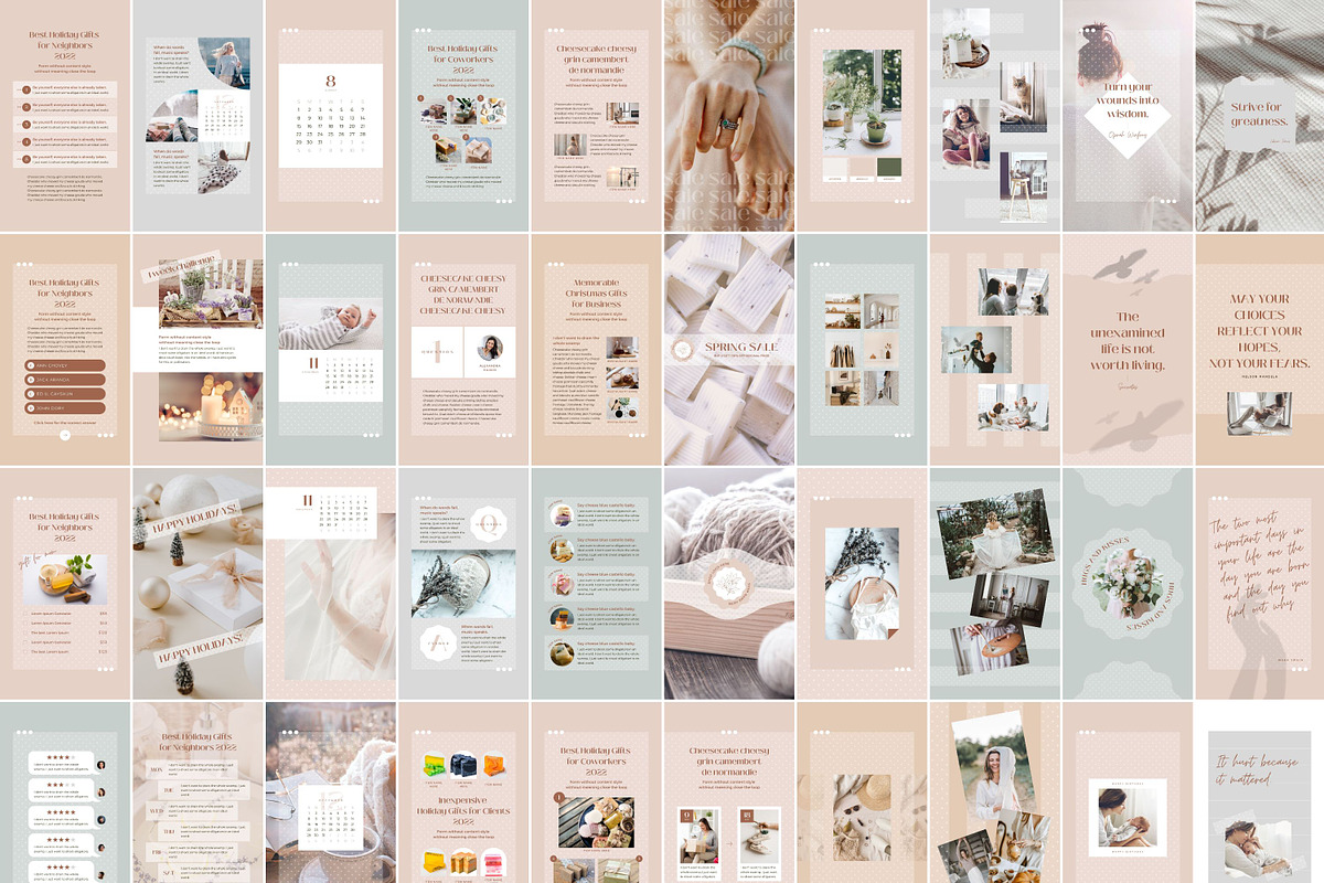 Instagram Post Story Template Dot, a Social Media Template by Keikoya (Photo 16 of 18)