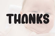 Baby Chubby | Script Font, a Script Font by Scratchones (Thumbnail 8 of 8)