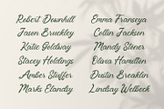 Vintagen Monstera - Handwritten Font, a Handwritten Font by Variatype (Thumbnail 7 of 7)
