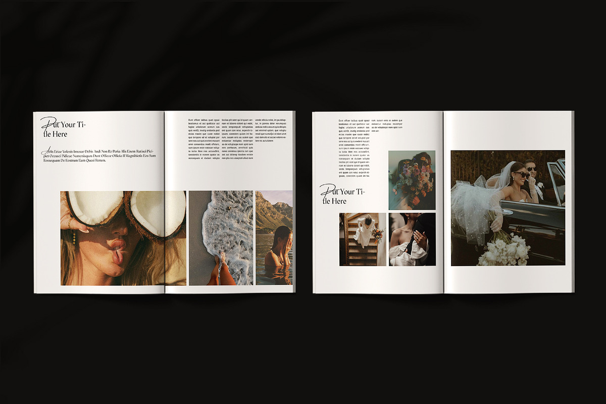 Photo Album Book Template, a Magazine Template by ArtisanaAura (Photo 9 of 14)