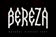 Bereza | nature font