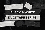 Black & White Duct Tape Strips PNG, an Object Graphic by BORT GRAPHIC (Thumbnail 1 of 7)