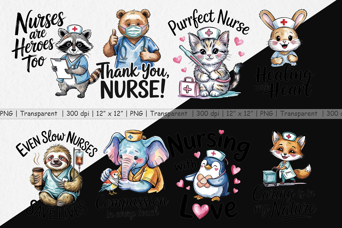 Nurse Animal, a Graphic by Artnoy (Photo 2 of 5)
