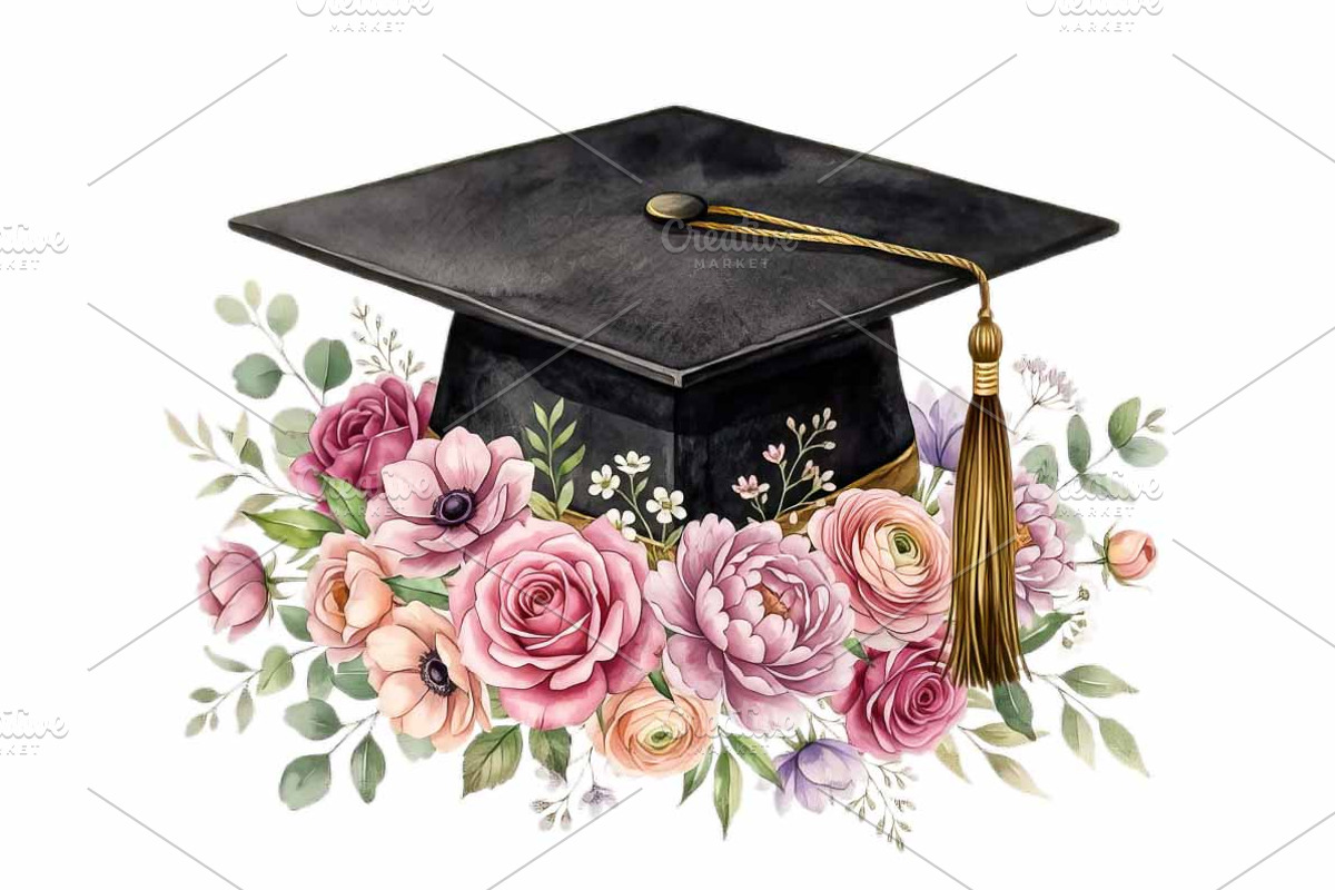 Graduation Clipart Collection PNGs, an Education Illustration by VetalStock (Photo 19 of 20)