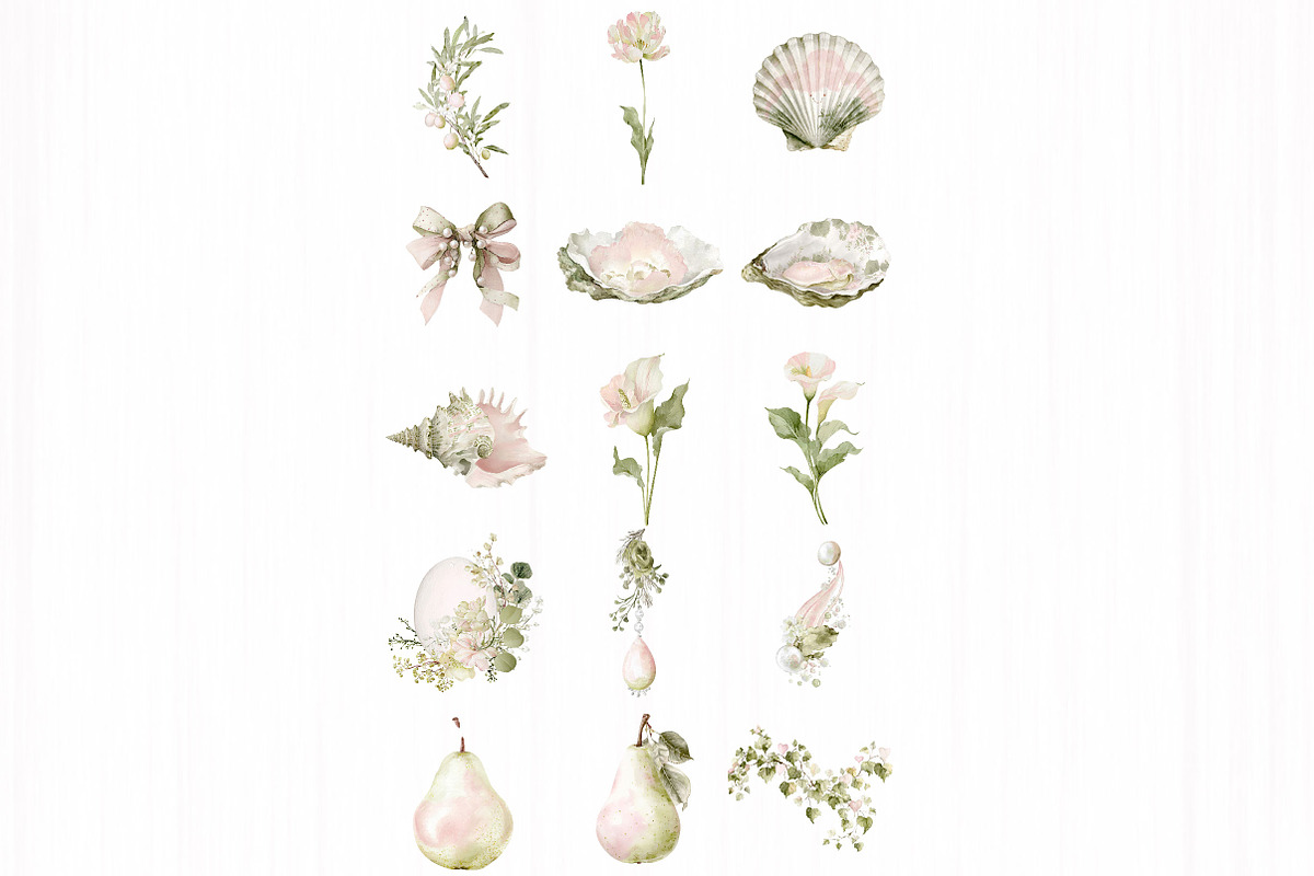 Éclat de Printemps Spring Clipart, an Illustration by DreamCafeArt (Photo 4 of 7)