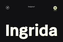 Ingrida – Modern Sans Serif 14 Fonts
