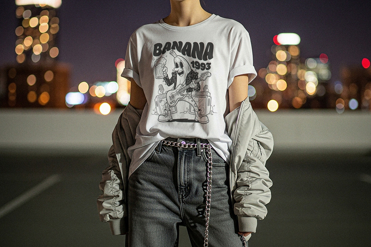 Tucked T-shirt Mockup, a Shirt Mockup by Designer Dude