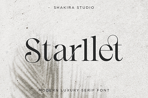 Starllet - Modern Serif Font