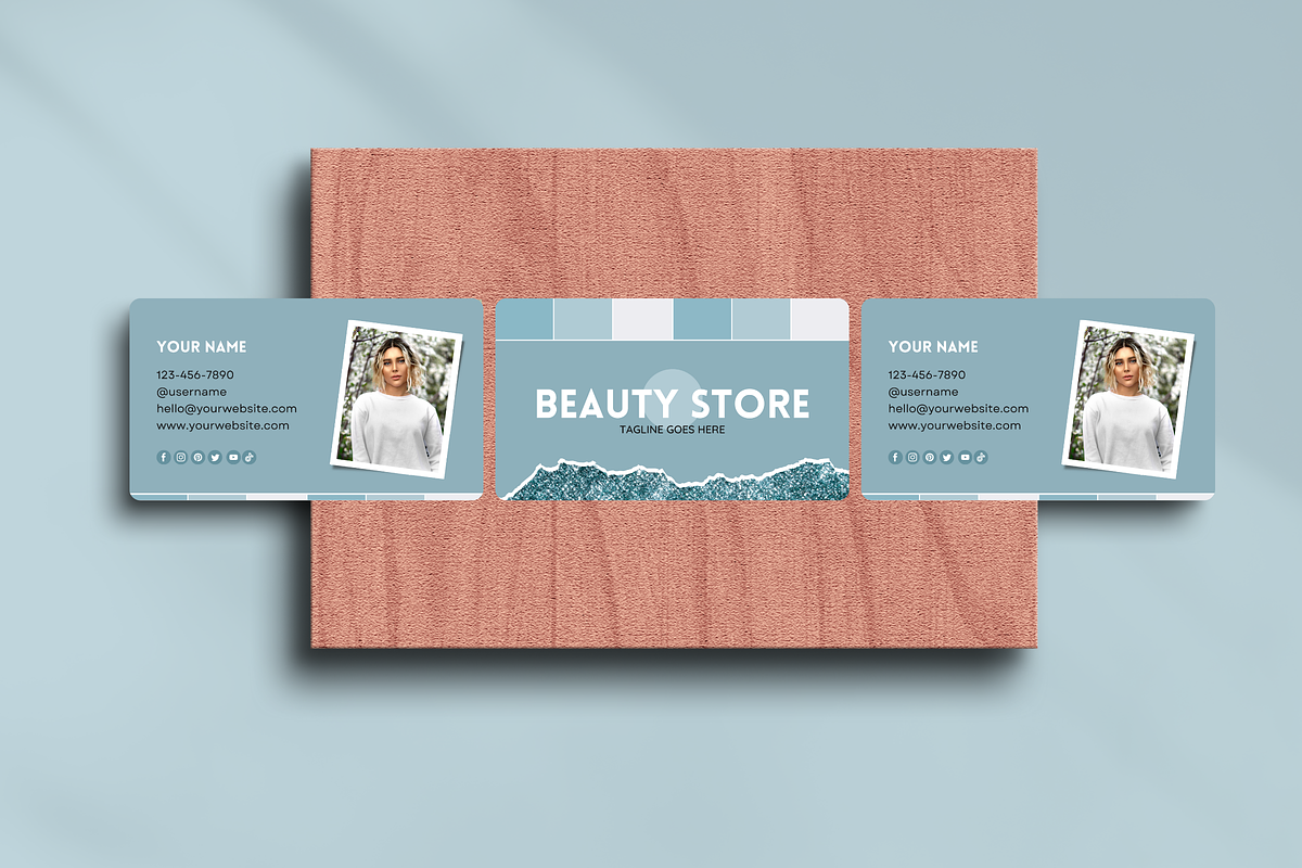 Business Card Template - 2 sides, a Business Card Template by SunshineStudioBoutique (Photo 7 of 9)