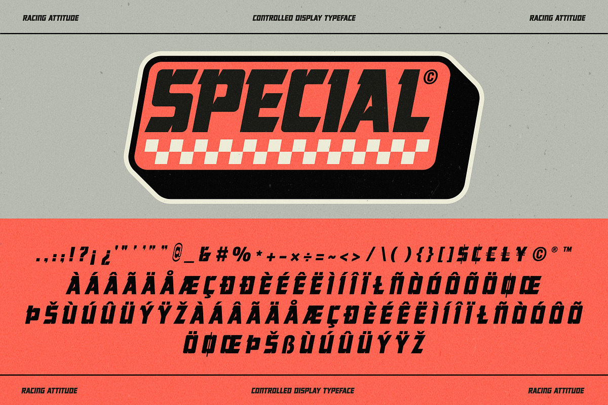Crosser Display Typeface, a Sans Serif Font by God Control (Photo 9 of 9)