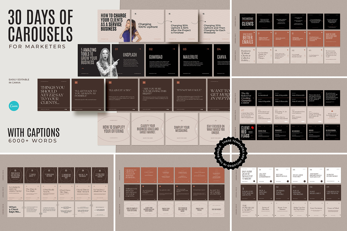 2100+ Marketing Social Media Bundle, a Social Media Template by AndrewPixel (Photo 3 of 9)