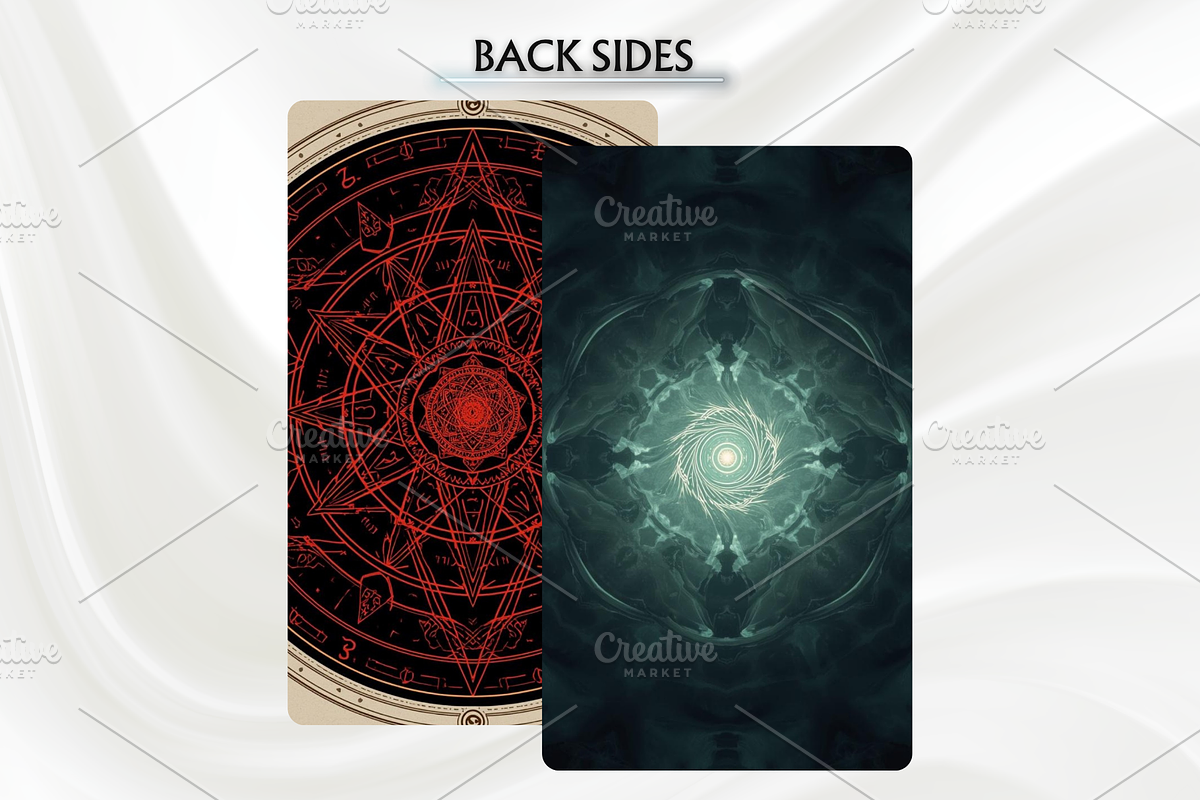 Gothic Tarot Cards Deck, a Decorative Illustration by Mugio (Photo 3 of 4)
